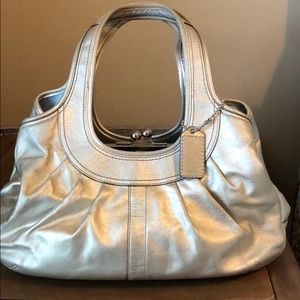 Gently Loved Coach Ergo Kiss-lock Purse